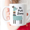 Llama Coffee Mug – Cute Ceramic Cup With Playful Llama Design, Dishwasher Safe