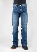 Tin Haul 1661 Jagger Stretch Fit (Medium Wash) - Men's Bootcut Jeans