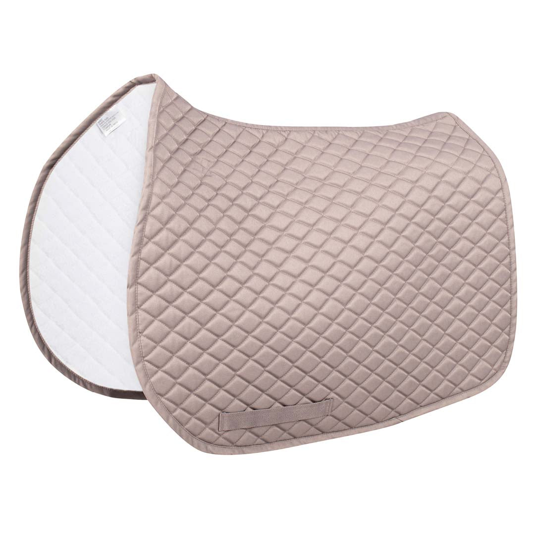 TuffRider Basic All Purpose Horse Riding Saddle Pad | Wither Relief Brushed Underside for Training and Competition