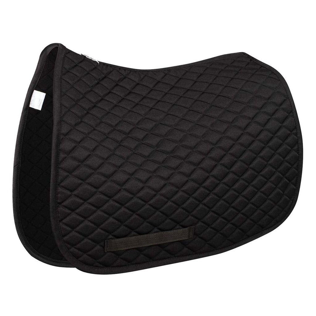 TuffRider Basic All Purpose Horse Riding Saddle Pad | Wither Relief Brushed Underside for Training and Competition