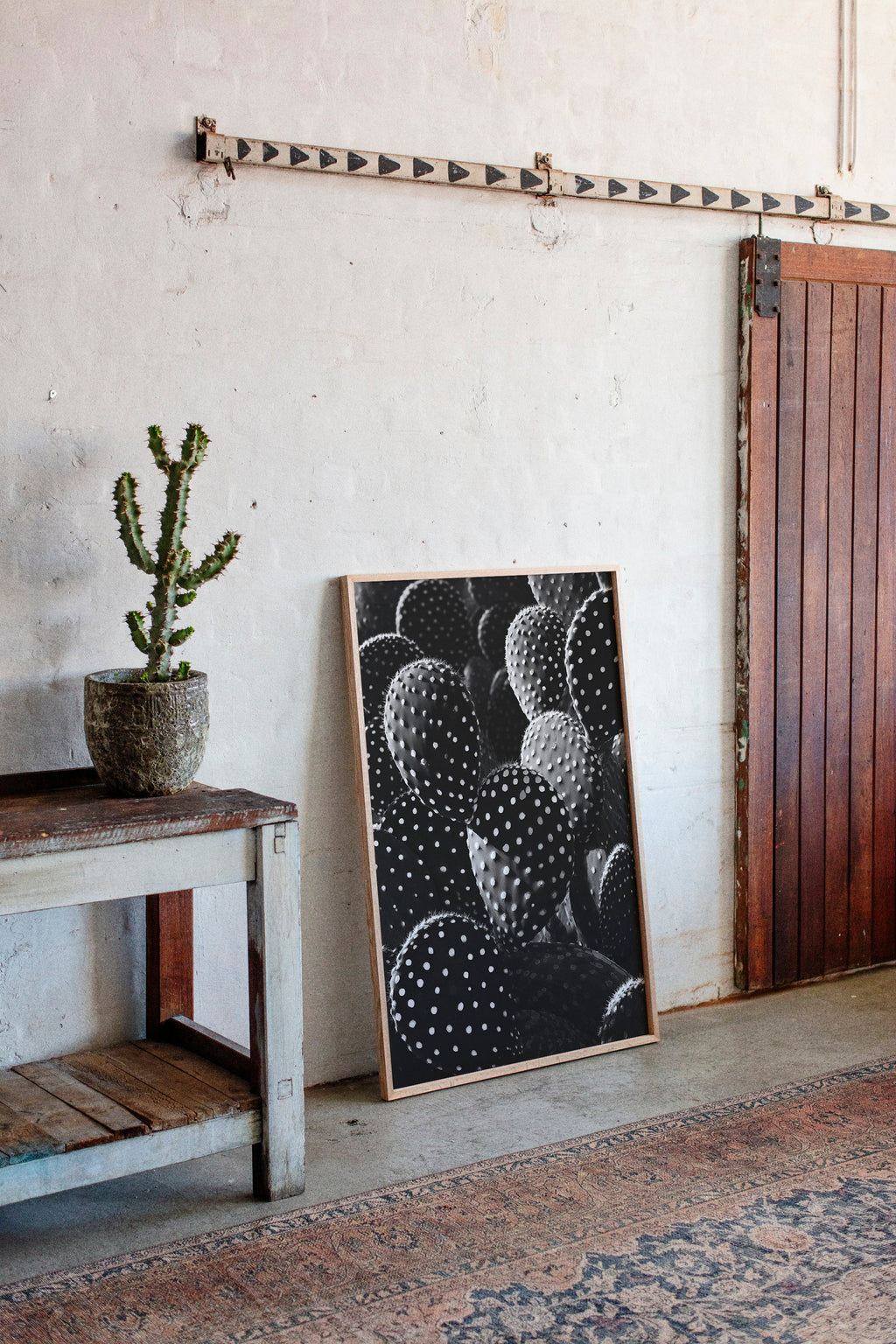 Desert Geometry in Monochrome