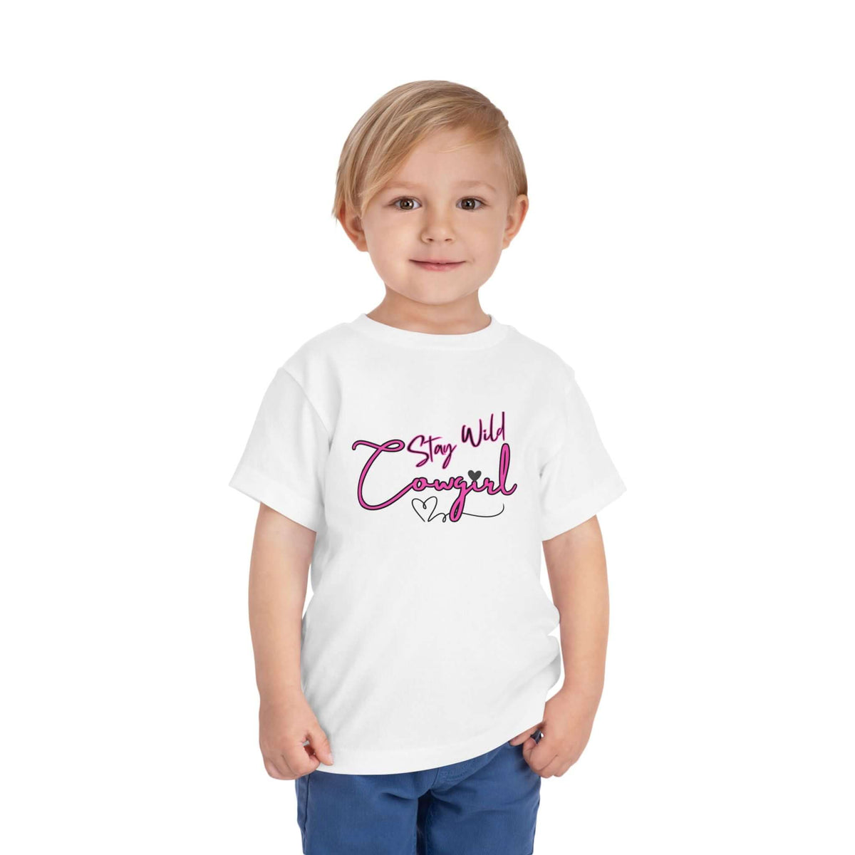 Toddler Cowgirl Tee, Stay Wild Cowgirl, Children Apparel