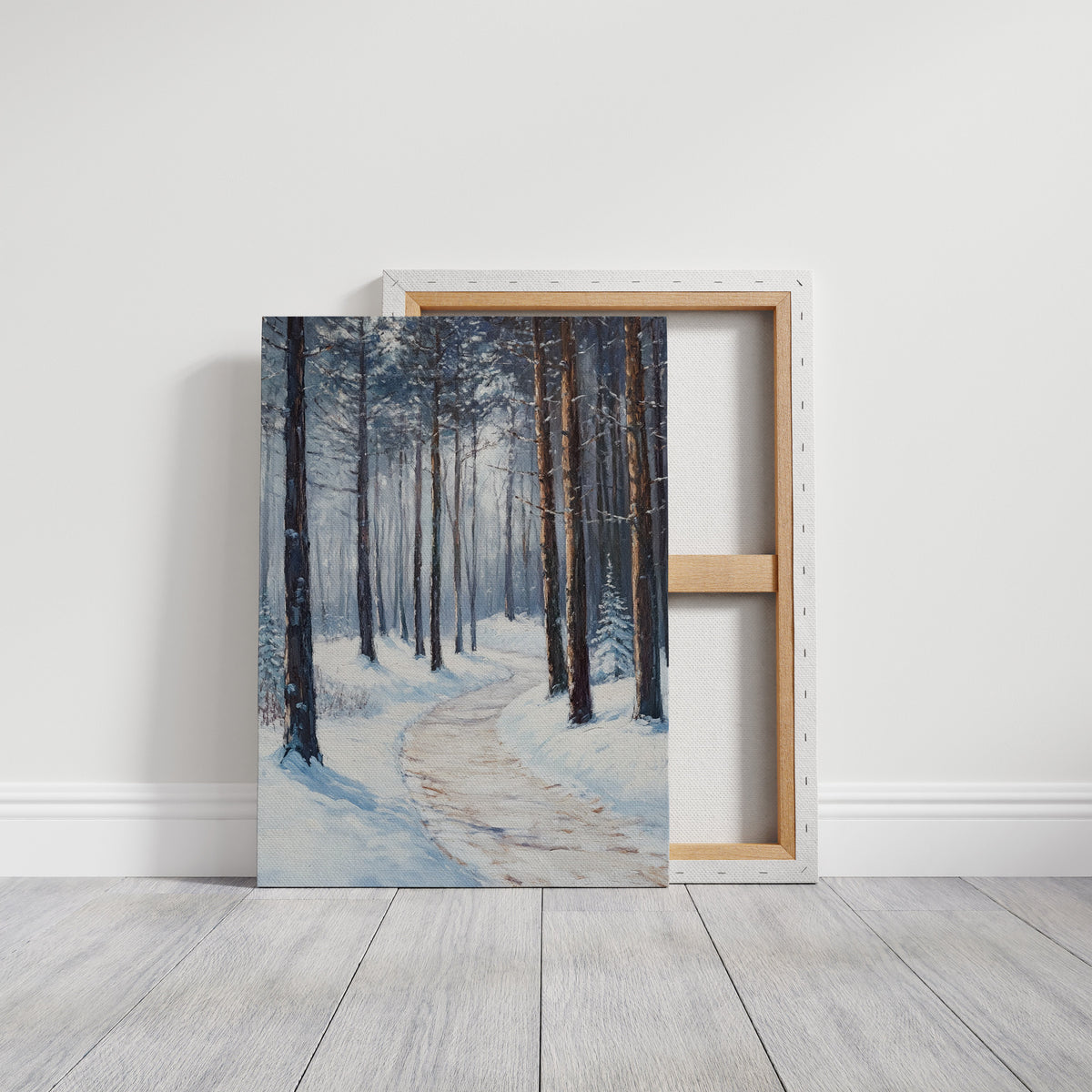 A Path Through Winter's Embrace