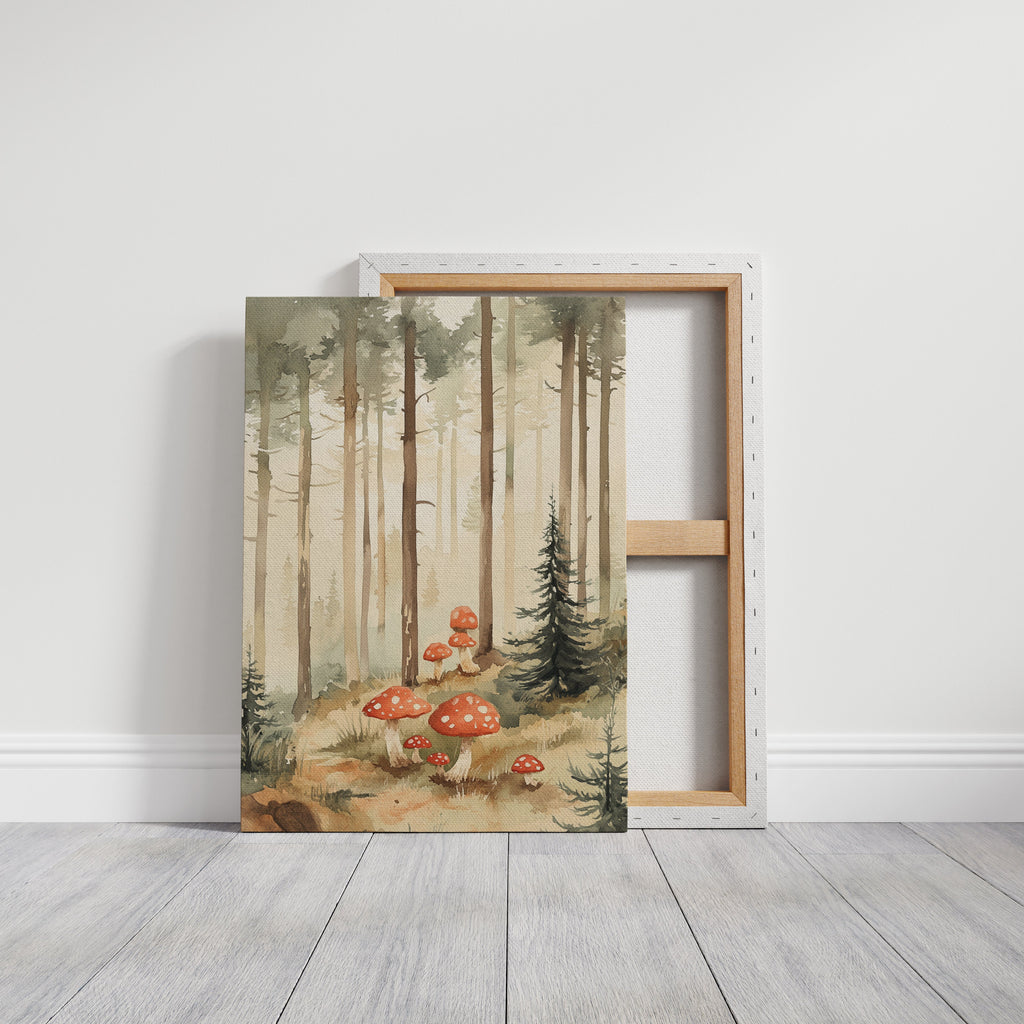 Mushroom Serenade in the Pines
