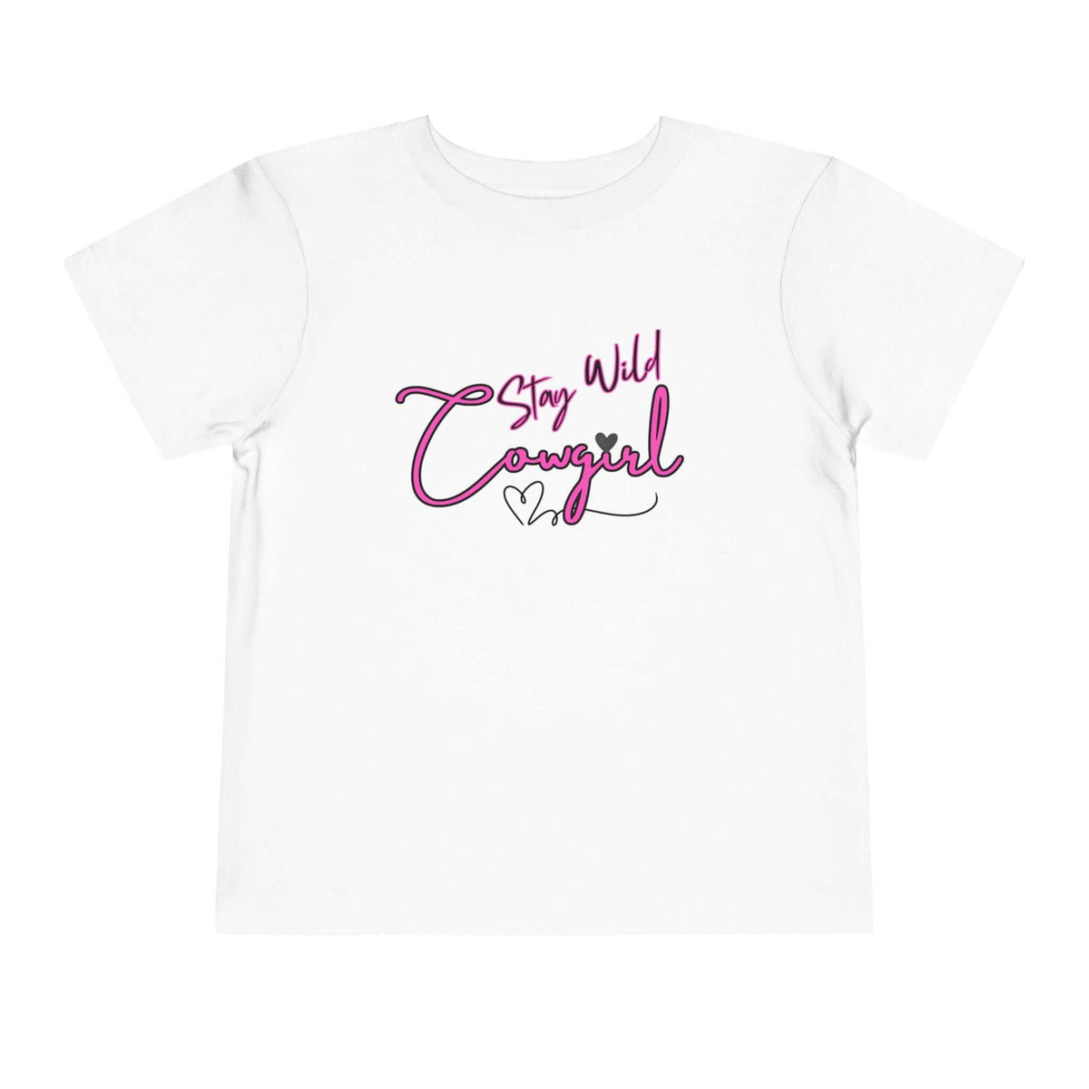 Toddler Cowgirl Tee, Stay Wild Cowgirl, Children Apparel