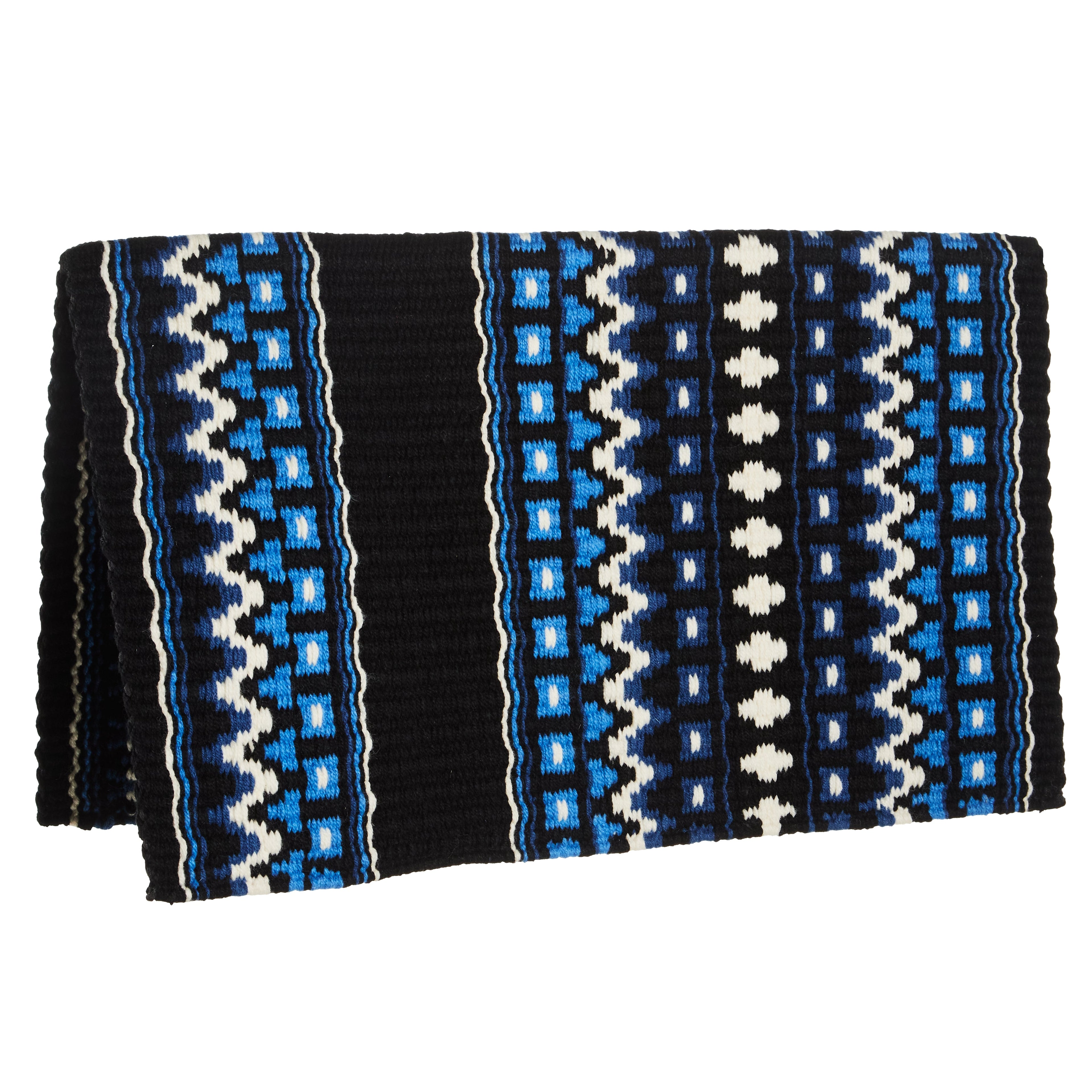 1313DOM-2 Domino 40X34 New Zealand Wool Saddle Blanket