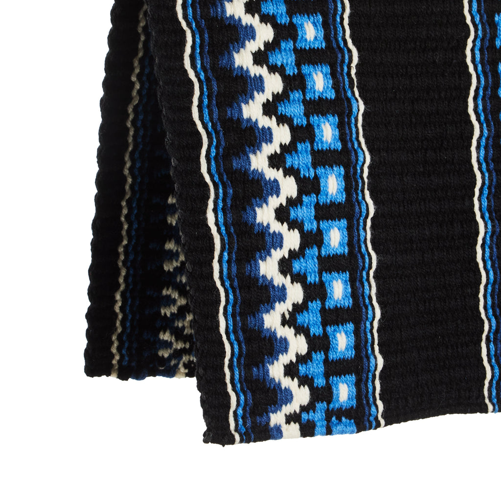 1313DOM-2 Domino 40X34 New Zealand Wool Saddle Blanket