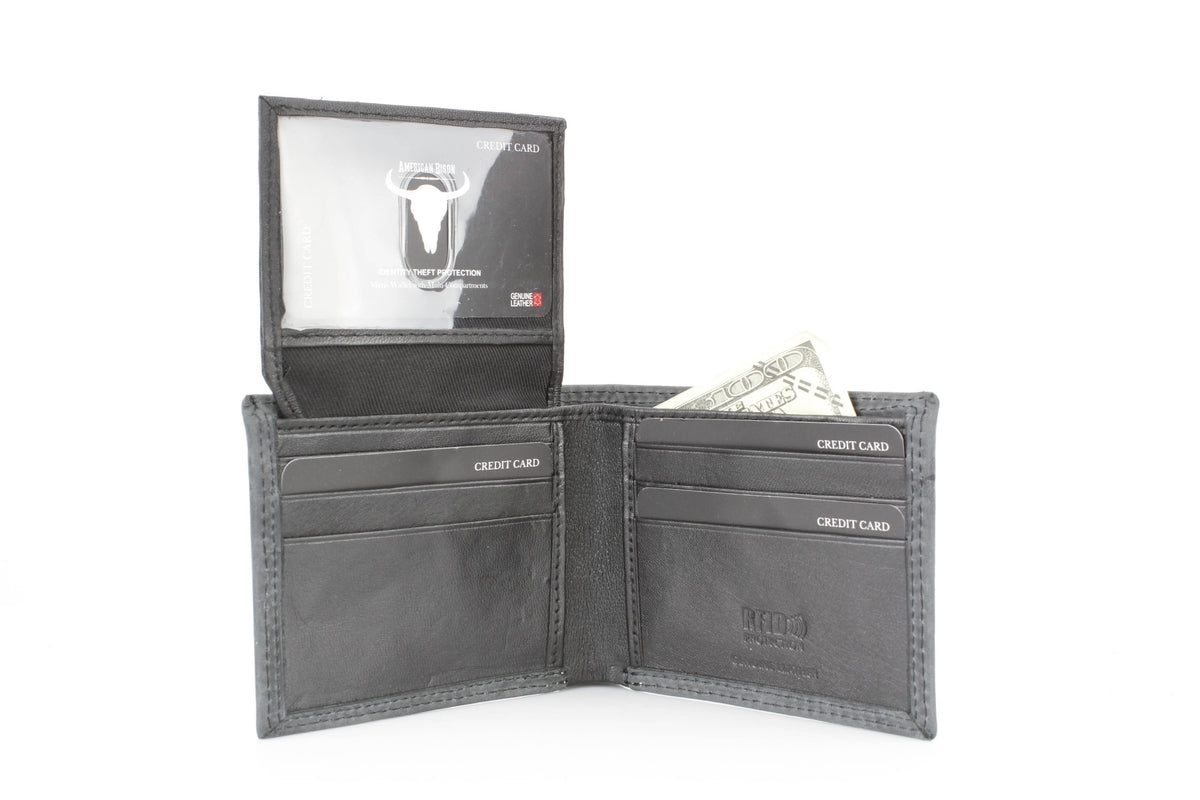 Praying Cowboy Leather Wallet | Branding Iron Western Wear