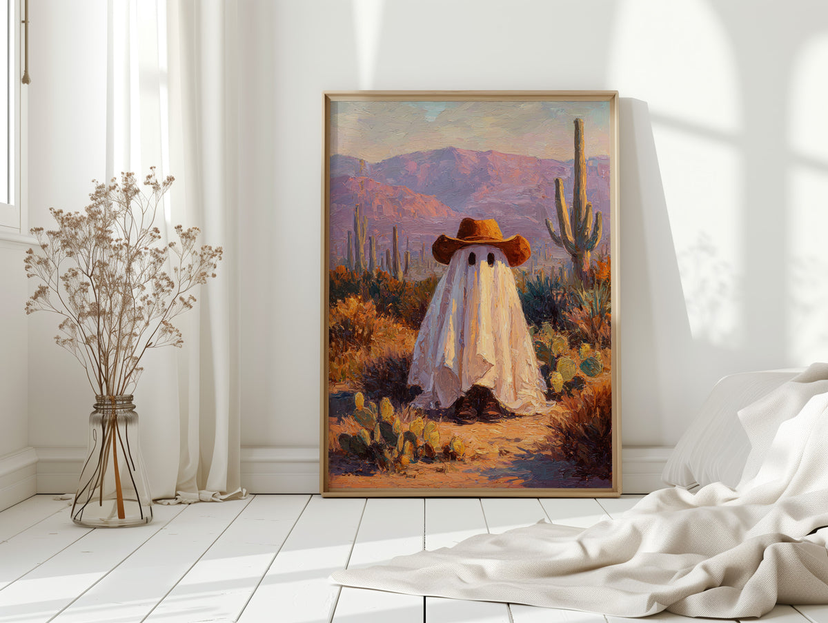 A Cowboy's Playful Mirage