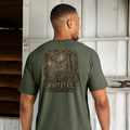 Whitetail Country Deer Comfort Colors T-Shirt | Moss | Back Porch Apparel