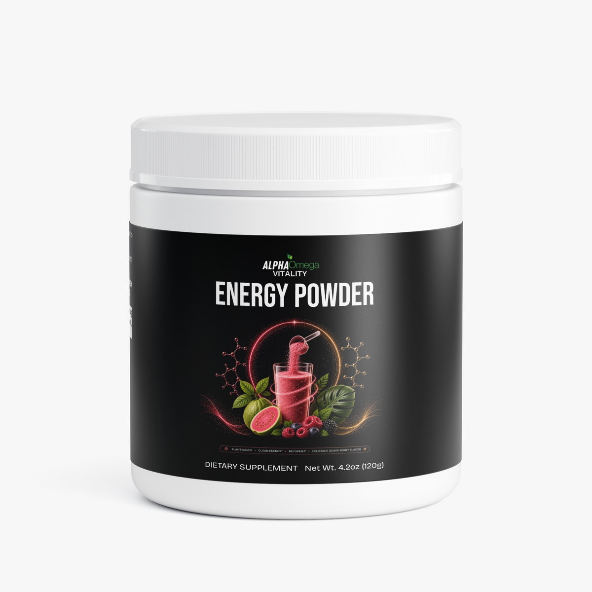 Energy Boost Drink Powder - Guava Berry