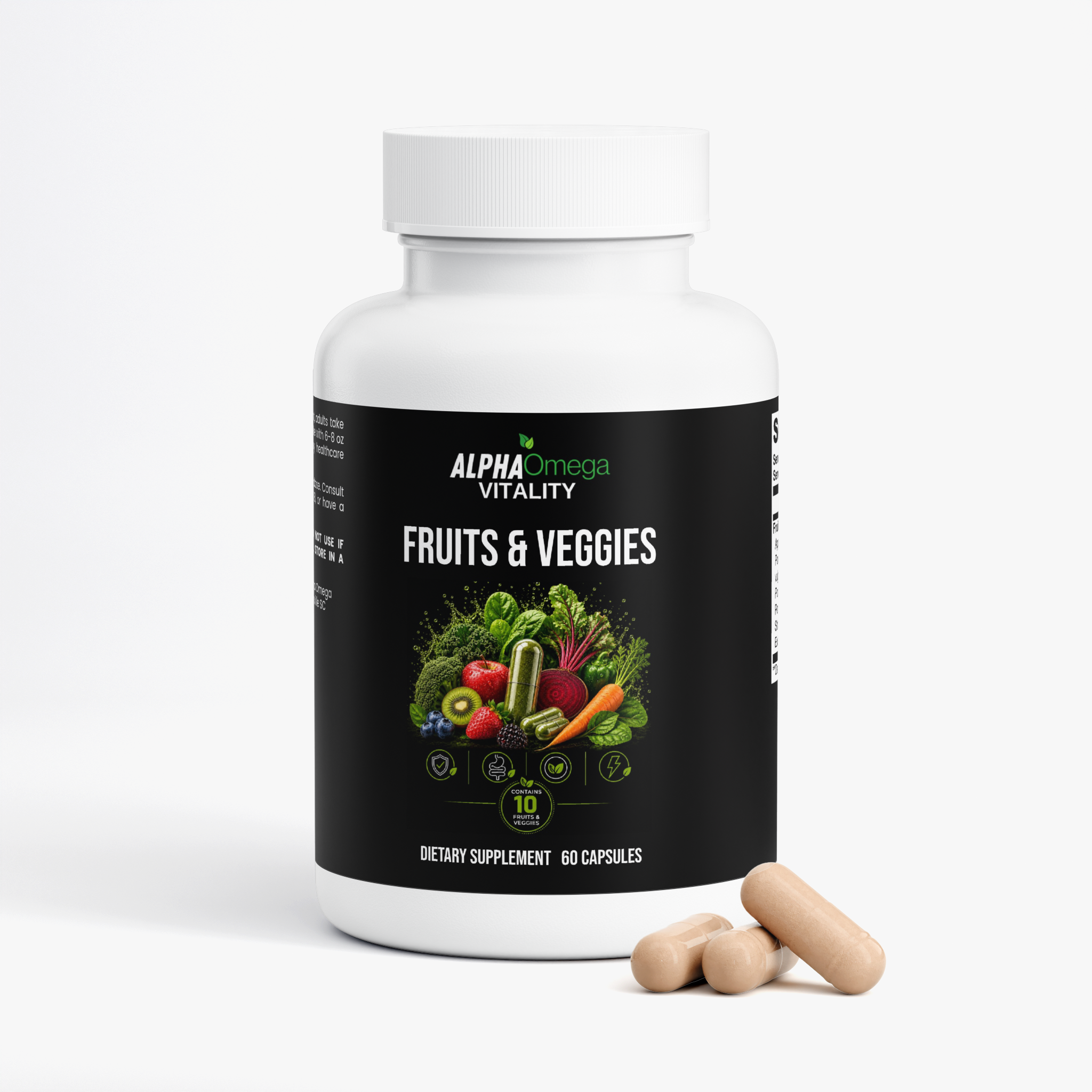 Natural Fruits and Veggies Capsules