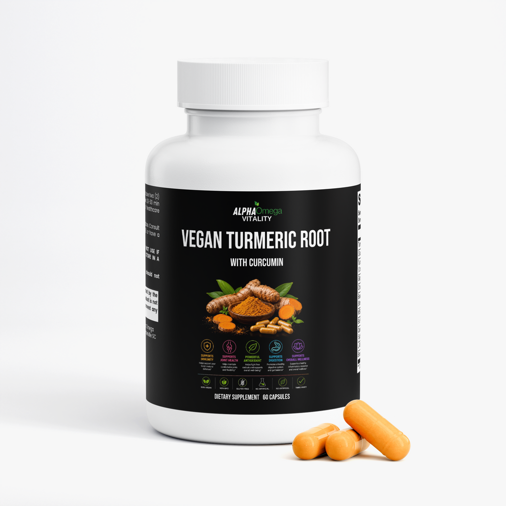 Vegan Turmeric Root with Curcumin