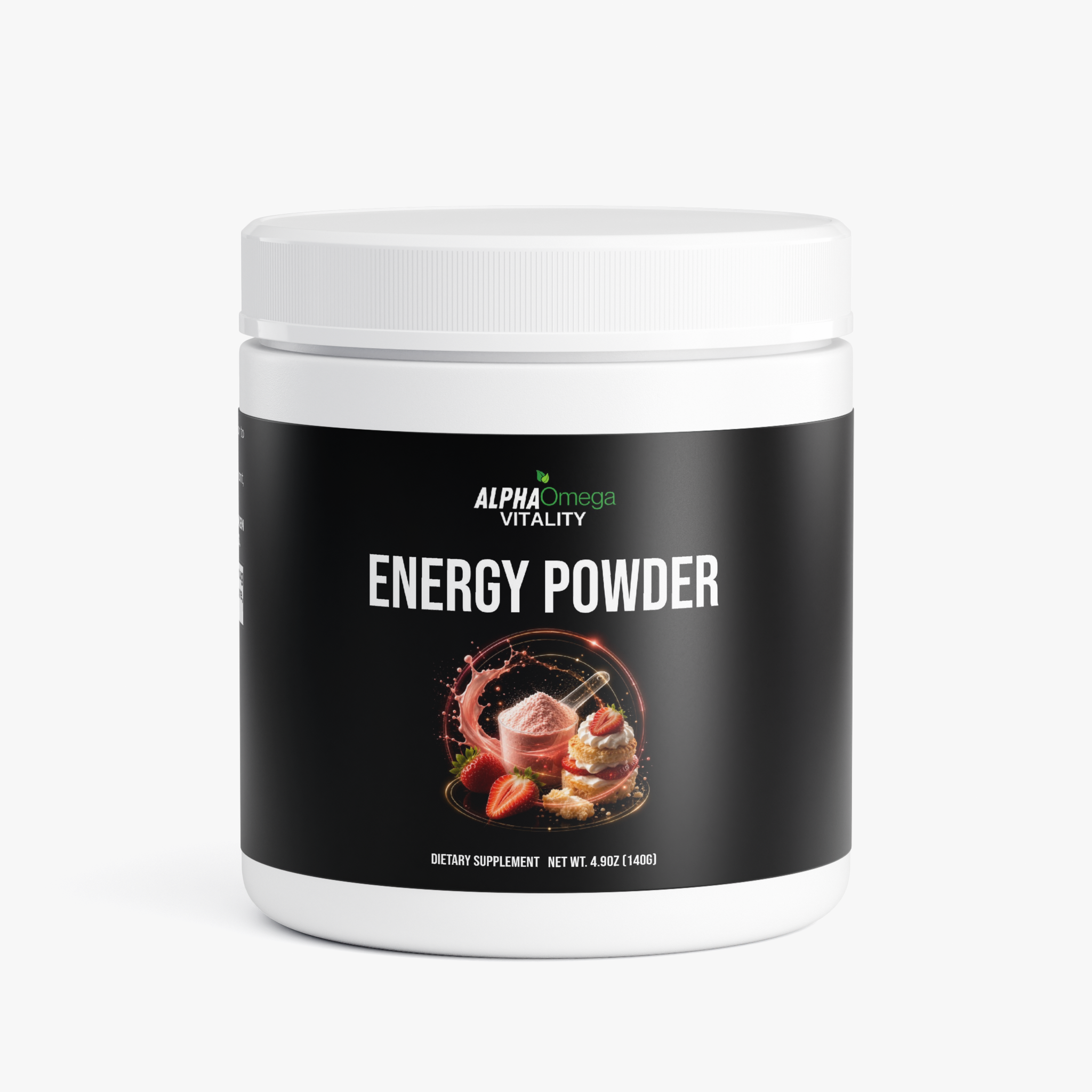 Energy Boost Drink Powder - Strawberry Shortcake
