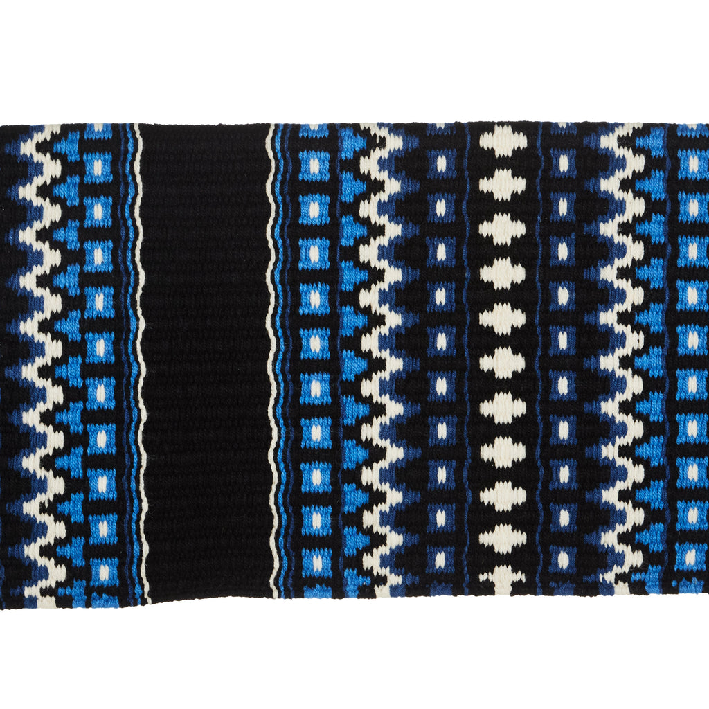 1313DOM-2 Domino 40X34 New Zealand Wool Saddle Blanket