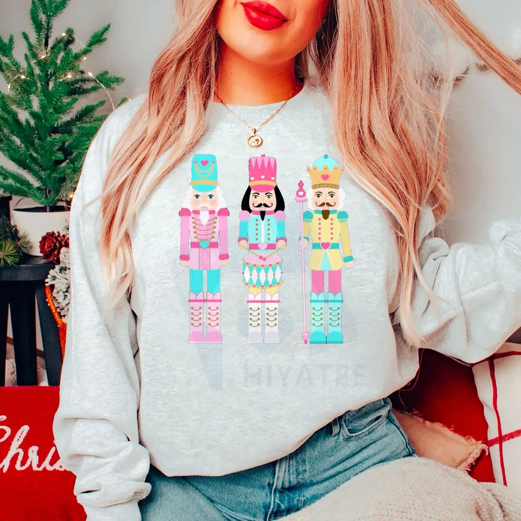 Nutcracker Christmas Sweatshirt: Ballet Holiday Crewneck, Festive Nutcracker Prince Pullover, Unisex Gift