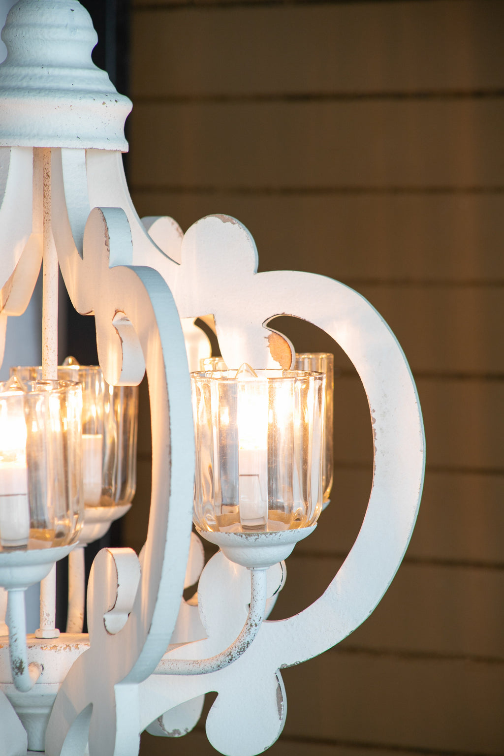Farmhouse 6-Light Wood Chandelier Pendant Light Fixture