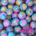 J3 BLUE/PURPLE SWIRL 15MM GLITTER JELLY (10ct)