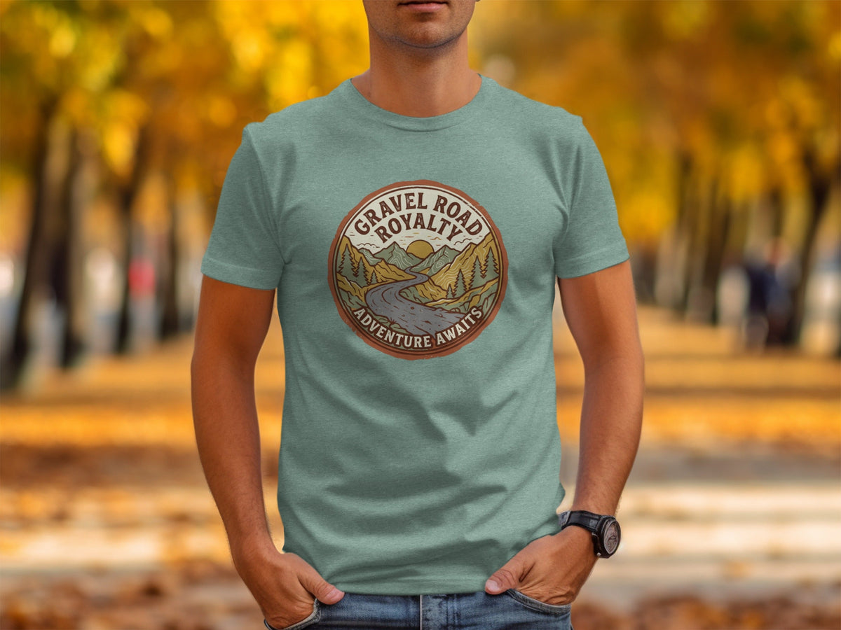 Gravel Road Royalty Vintage Adventure Tee: Backcountry Outpost Shirt