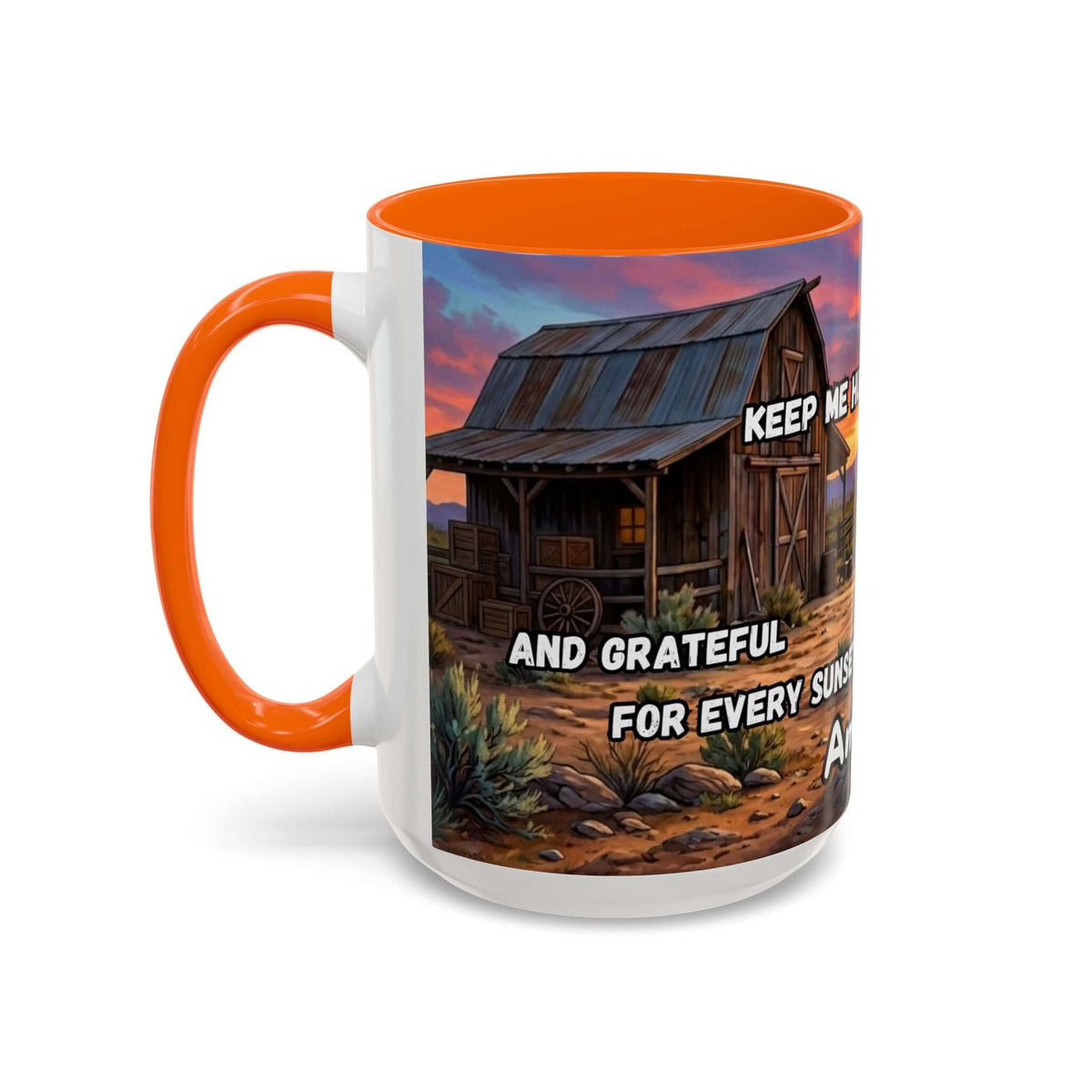 Cowboy Prayer Coffee Mug, Western Mugs, Religious Gifts, Cowboy Gifts