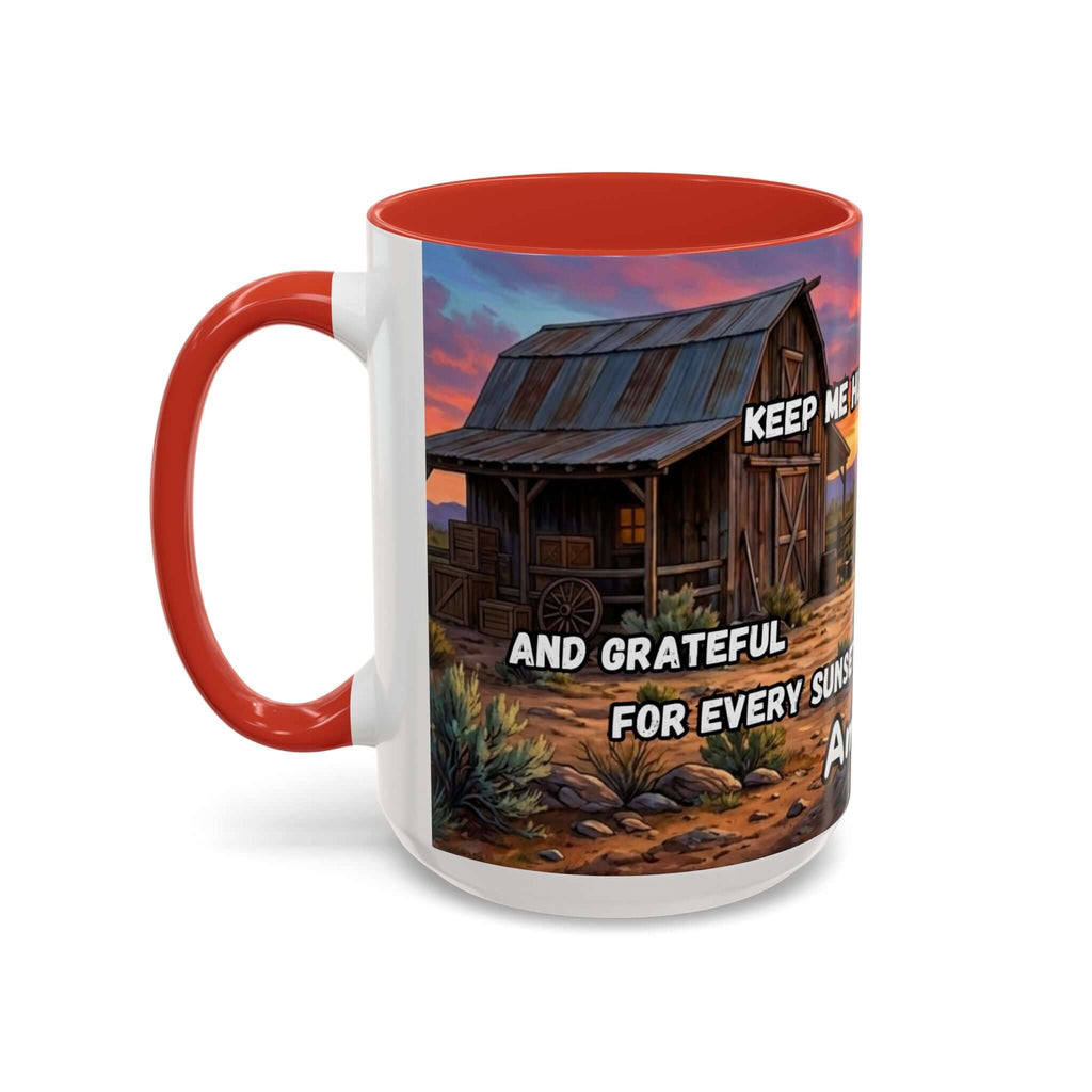 Cowboy Prayer Coffee Mug, Western Mugs, Religious Gifts, Cowboy Gifts