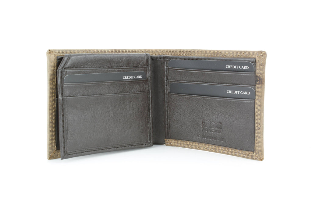 Praying Cowboy Leather Wallet | Branding Iron Western Wear