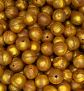 #13 HONEY MARBLE 15MM SOLID (10ct)