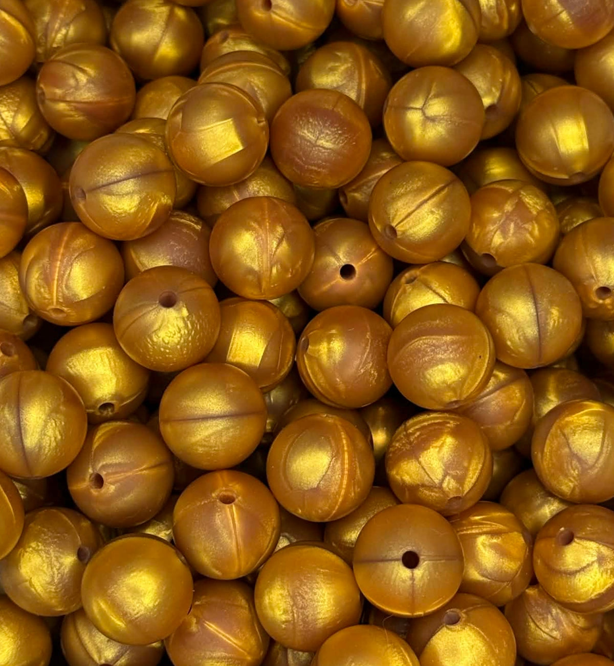 #13 HONEY MARBLE 15MM SOLID (10ct)