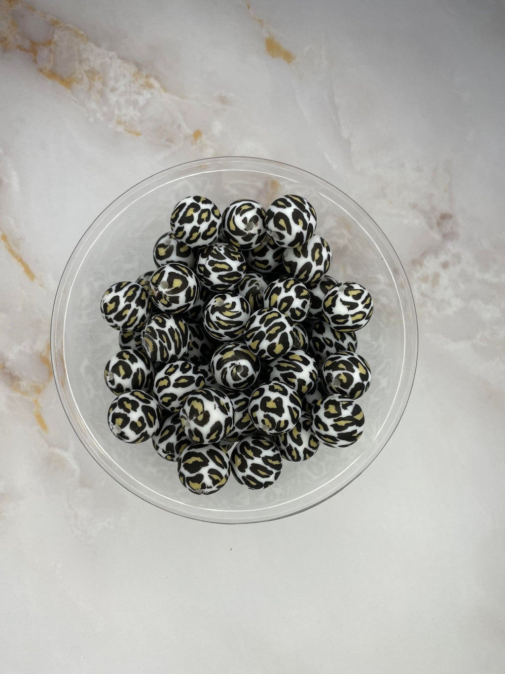 P5 BLACK/CREAM LEOPARD 15MM PRINT (10ct)