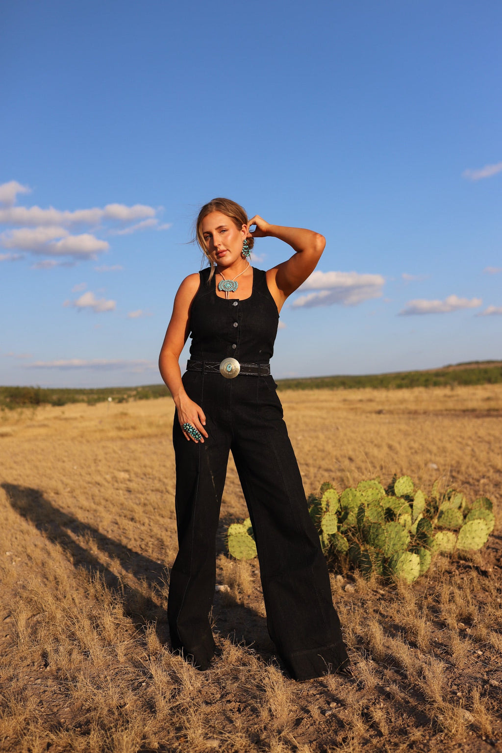 The Beckie Jumpsuit in Black