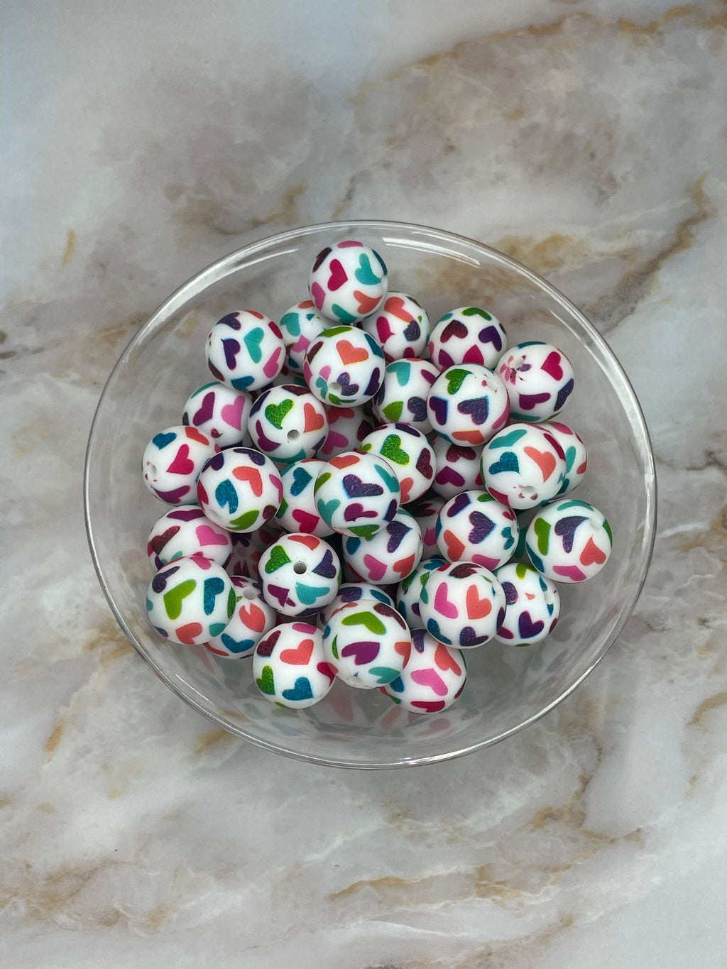 P442 HAPPY HEARTS 15MM PRINT (10ct)