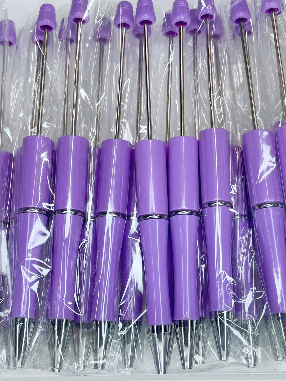 BEADABLE PLASTIC PEN SOLID FAIRY DUST B3 (1ct)