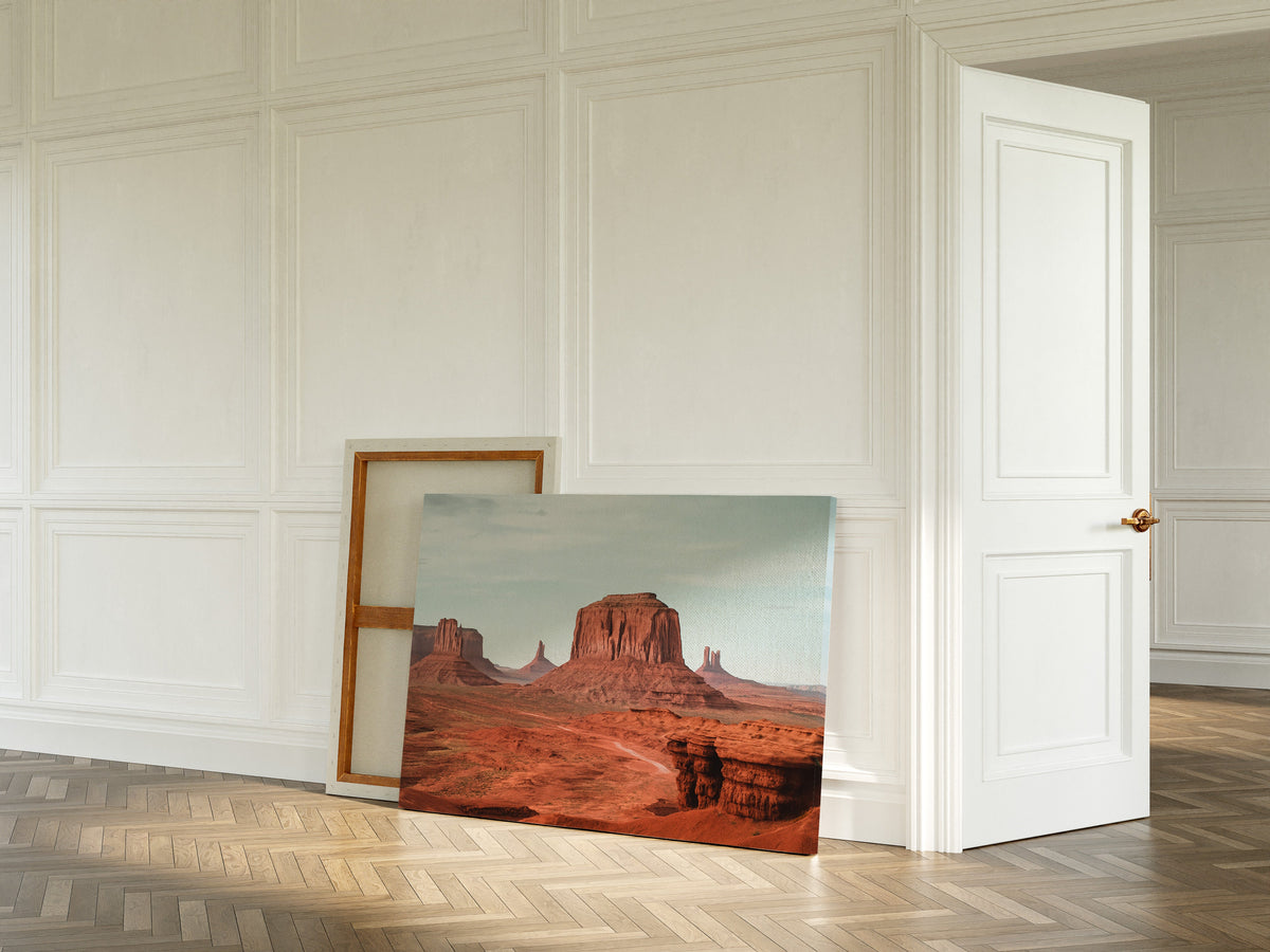 Monument Valley Buttes Under Open Sky
