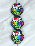 BEST TEACHER EVER SILICONE FOCAL D70 (1ct)