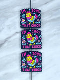 (DISCONTINUED) I'M 100% THAT CHICK SILICONE FOCAL (1ct)