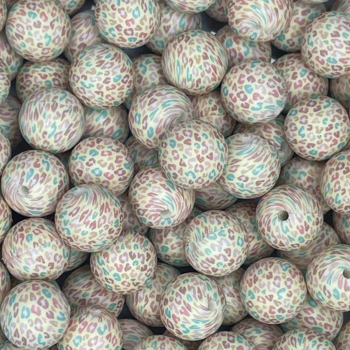 P640 CREAM LEOPARD 15MM PRINT (10ct)