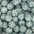 P651 TEAL GRAVEL 15MM PRINT (10ct)