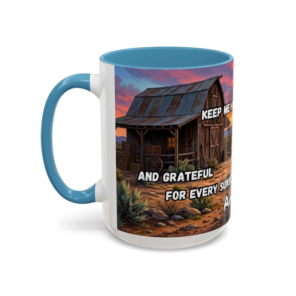 Cowboy Prayer Coffee Mug, Western Mugs, Religious Gifts, Cowboy Gifts
