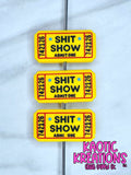 SHIT SHOW TICKET SILICONE FOCAL D461 (1ct)