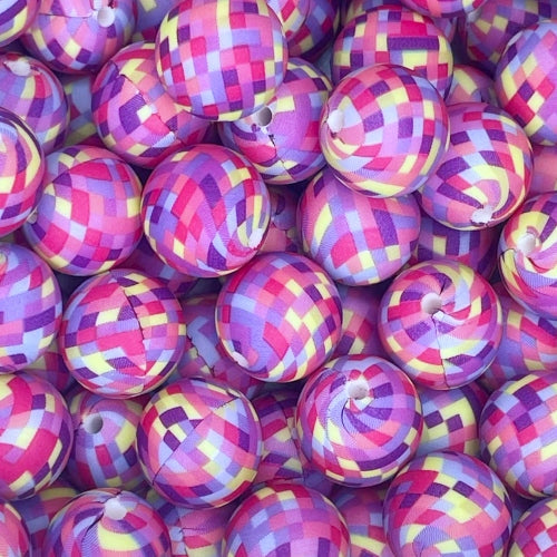 P670 RETRO DISCO 15MM PRINT (10ct)