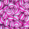 P674 HOT PINK SWIRL 15MM PRINT (10ct)