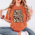 Comfort Colors Tee - Funny Squirrel Shirt With Cute Illustration | Relaxed Fit Casual Women T-Shirt
