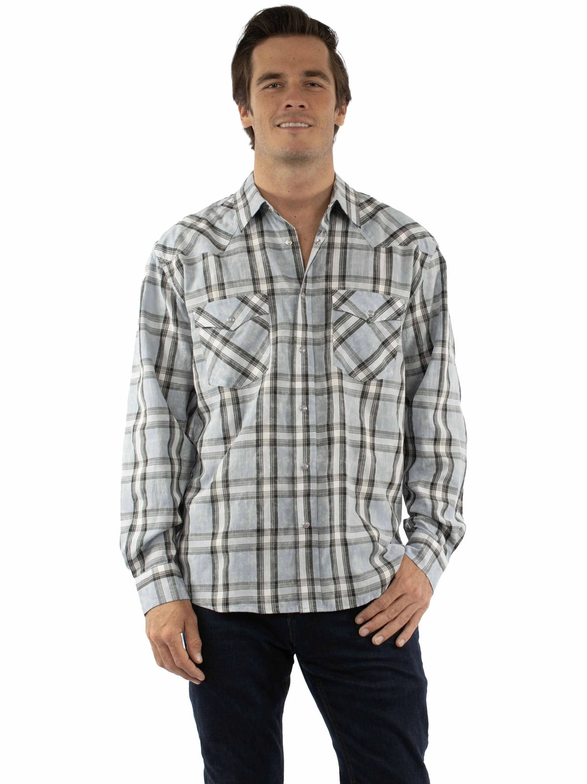 Scully Snow Wash (5408) - Men's Western Shirt