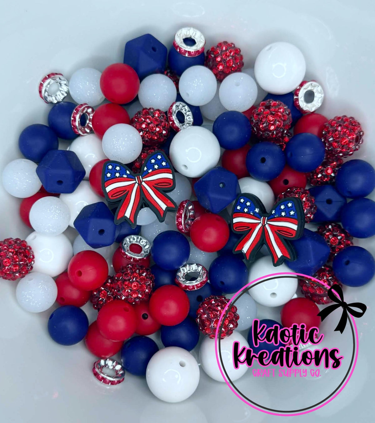 ACRYLIC SILICONE BEAD MIX #54 (30ct)