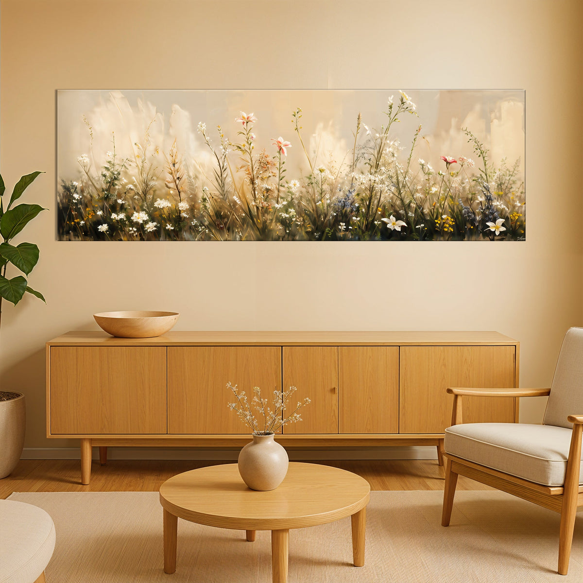 Flower Field Wall Art