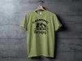 Camping Is My Therapy Outdoorsy Adventure Quote T-Shirt