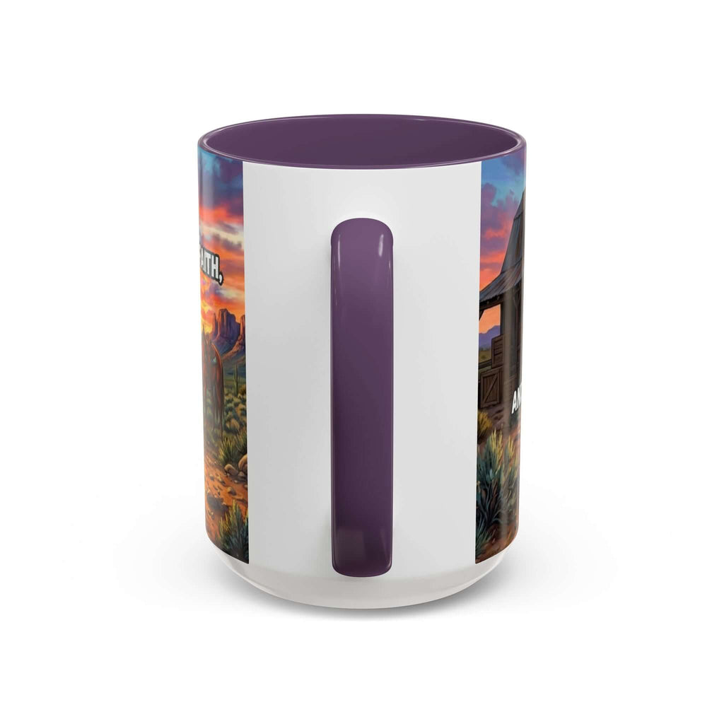 Cowboy Prayer Coffee Mug, Western Mugs, Religious Gifts, Cowboy Gifts