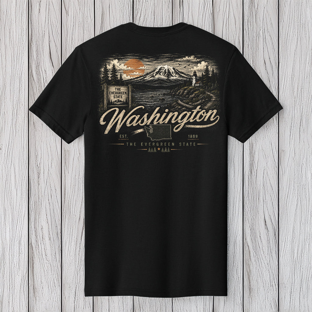 Washington Evergreen State Pacific Northwest T-Shirt
