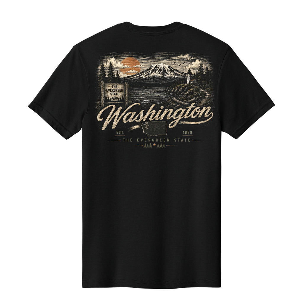 Washington Evergreen State Pacific Northwest T-Shirt