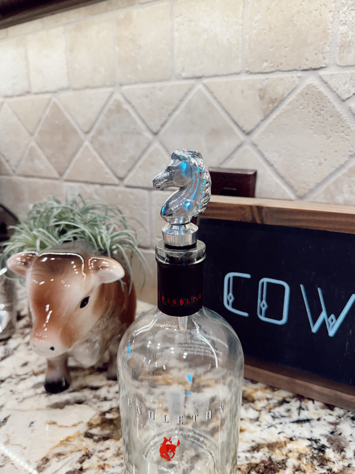The Horse Bottle Stopper